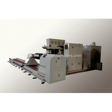 Steel Textile Dyeing Rubber Roller Wrapping Machine